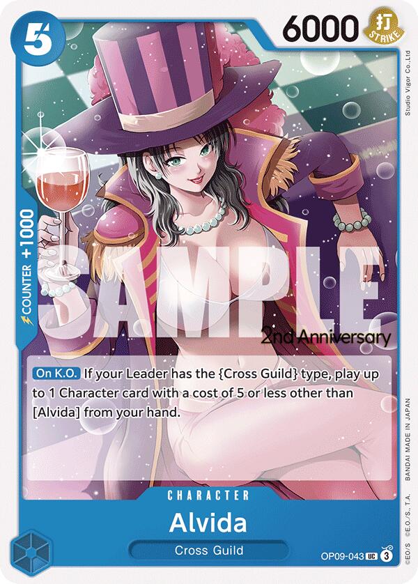 Alvida [Emperors in the New World: 2nd Anniversary Tournament Cards] | Card Merchant Takapuna