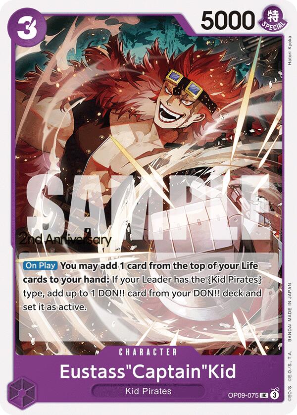 Eustass"Captain"Kid [Emperors in the New World: 2nd Anniversary Tournament Cards] | Card Merchant Takapuna