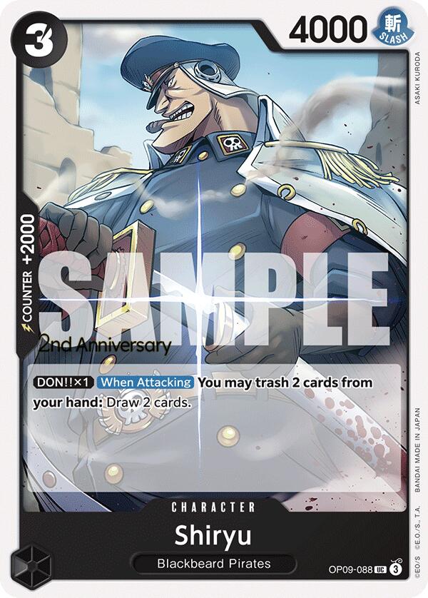 Shiryu [Emperors in the New World: 2nd Anniversary Tournament Cards] | Card Merchant Takapuna
