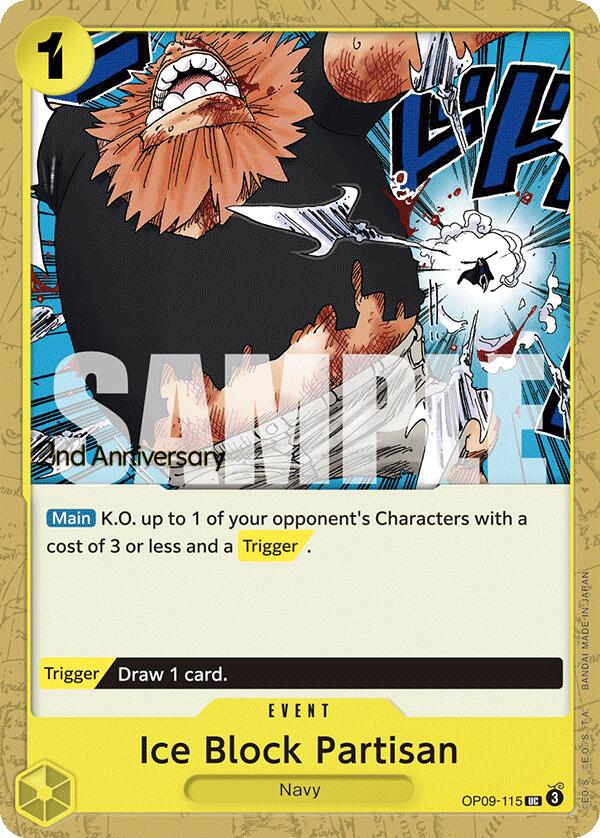 Ice Block Partisan [Emperors in the New World: 2nd Anniversary Tournament Cards] | Card Merchant Takapuna