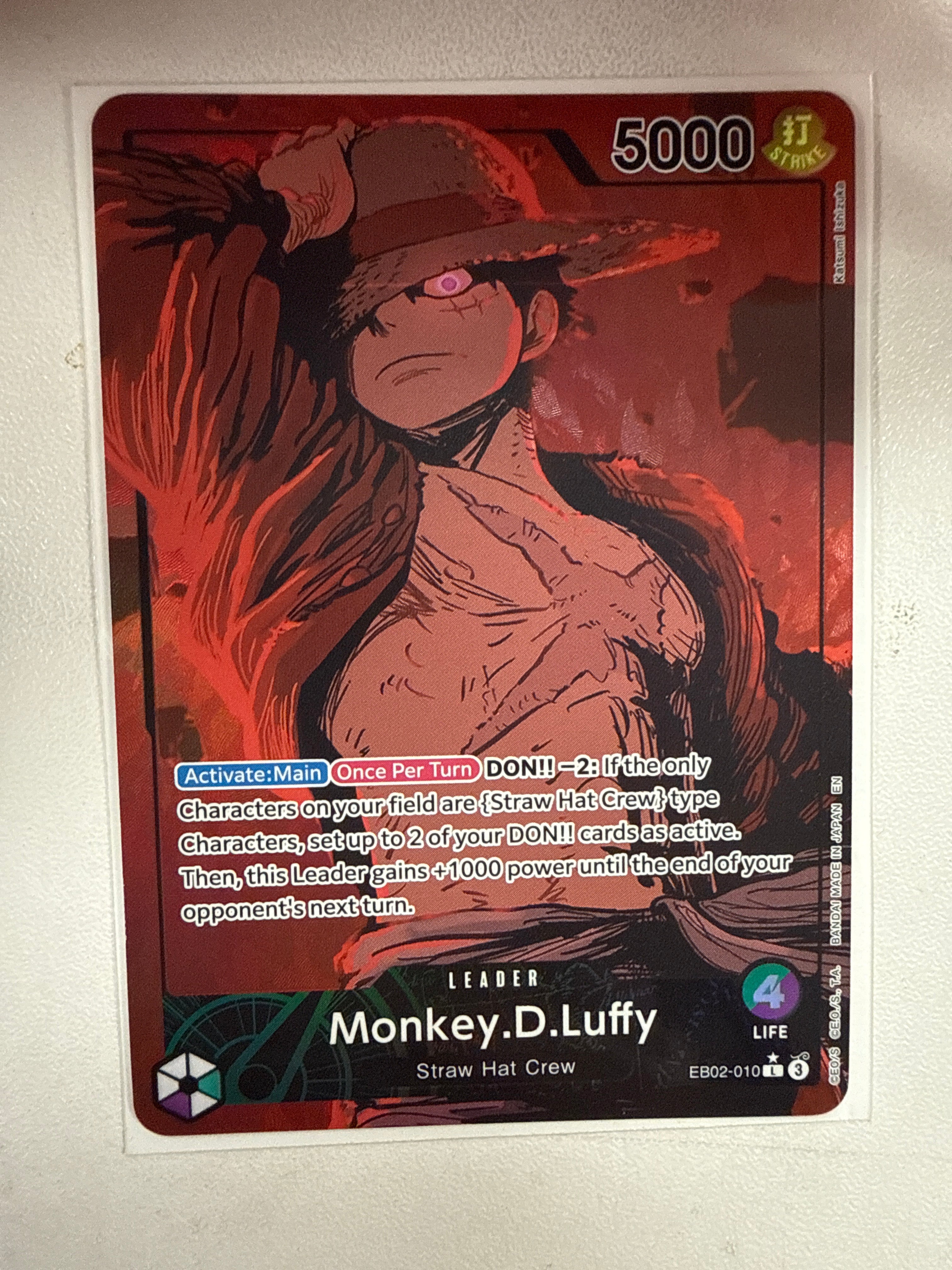 Monkey.D.Luffy (010) (Alternate Art) [Extra Booster: Anime 25th Collection] | Card Merchant Takapuna
