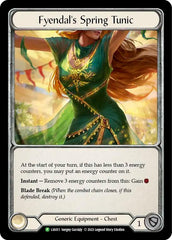 Fabric of Spring // Fyendal's Spring Tunic [LSS011] (Promo)  Cold Foil | Card Merchant Takapuna