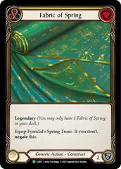 Fabric of Spring // Fyendal's Spring Tunic [LSS011] (Promo)  Cold Foil | Card Merchant Takapuna