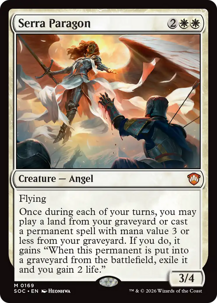 Serra Paragon [Secrets of Strixhaven Commander] | Card Merchant Takapuna