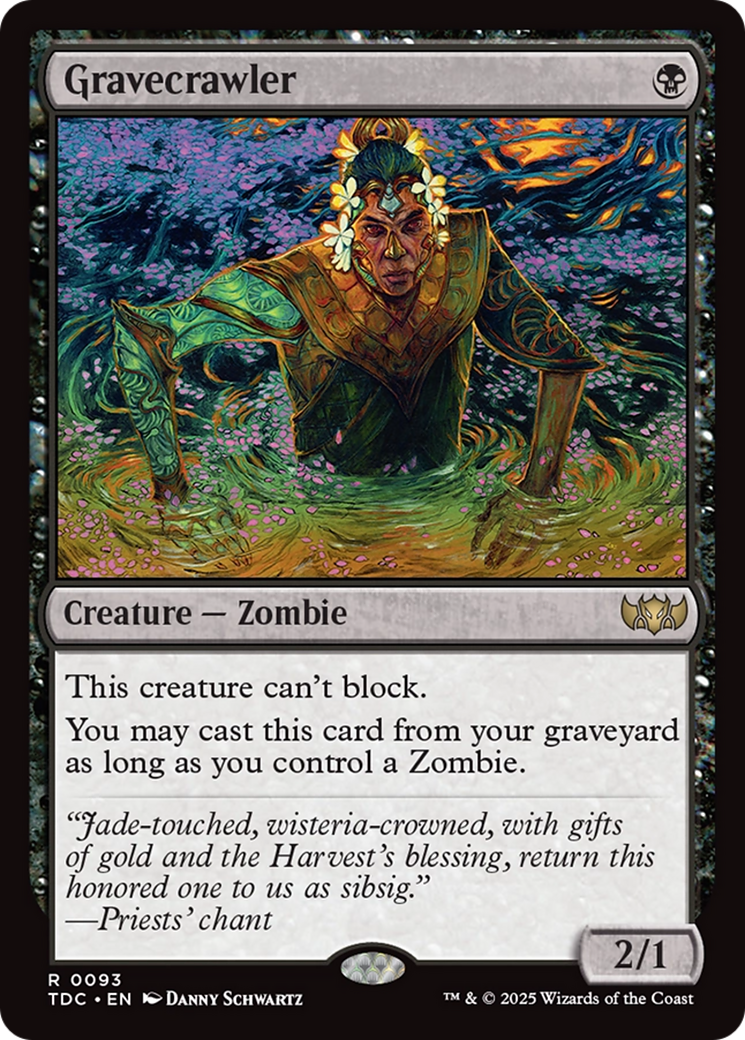 Gravecrawler [Tarkir: Dragonstorm Commander] | Card Merchant Takapuna