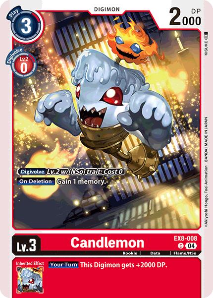 Candlemon [EX8-008] [Chain of Liberation] | Card Merchant Takapuna