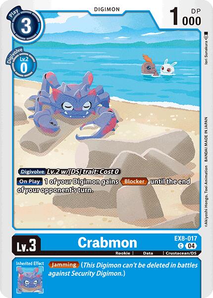 Crabmon [EX8-017] [Chain of Liberation] | Card Merchant Takapuna