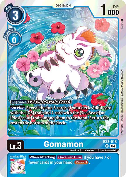 Gomamon [EX8-018] [Chain of Liberation] | Card Merchant Takapuna