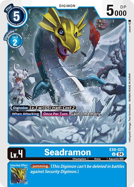 Seadramon [EX8-021] [Chain of Liberation] | Card Merchant Takapuna