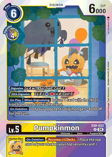 Pumpkinmon [EX8-033] [Chain of Liberation] | Card Merchant Takapuna