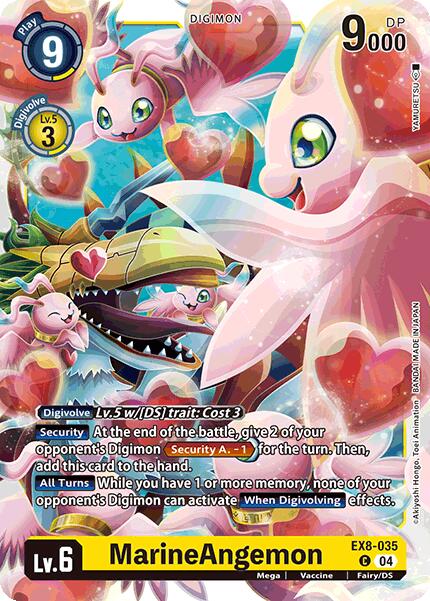MarineAngemon [EX8-035] [Chain of Liberation] | Card Merchant Takapuna