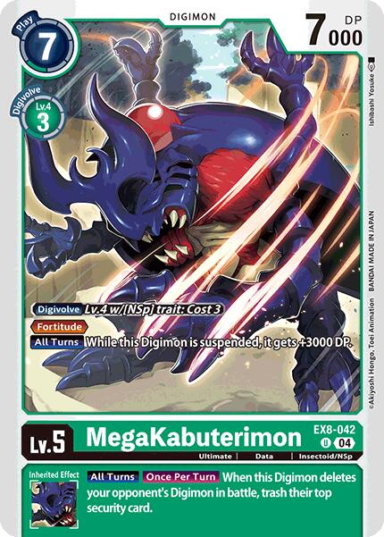 MegaKabuterimon [EX8-042] [Chain of Liberation] | Card Merchant Takapuna