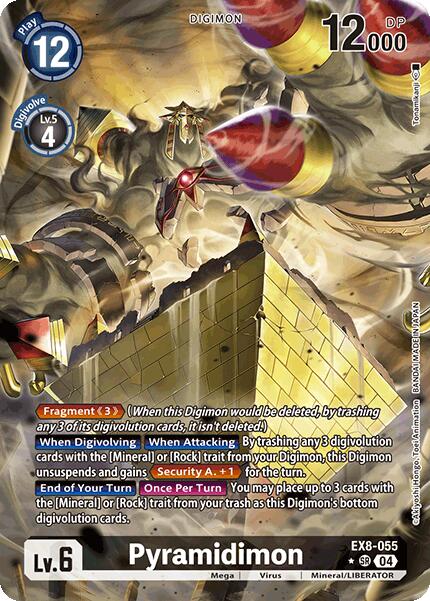 Pyramidimon [EX8-055] (Alternate Art) [Chain of Liberation] | Card Merchant Takapuna