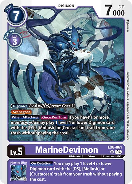 MarineDevimon [EX8-061] [Chain of Liberation] | Card Merchant Takapuna