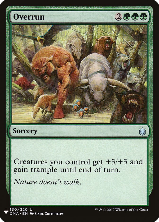 Overrun [Mystery Booster] | Card Merchant Takapuna