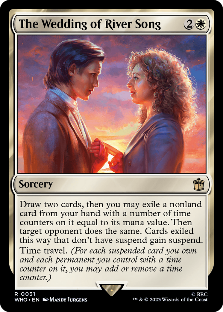 The Wedding of River Song [Doctor Who] | Card Merchant Takapuna