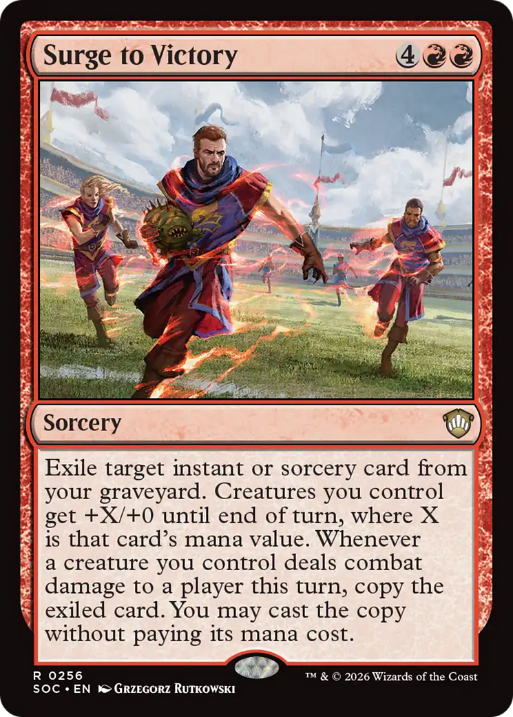 Surge to Victory [Secrets of Strixhaven Commander] | Card Merchant Takapuna
