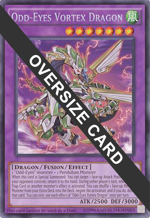 Odd-Eyes Vortex Dragon (Oversized) [DOCS-EN045] Promo | Card Merchant Takapuna
