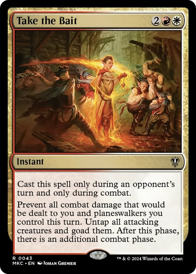 Take the Bait [Murders at Karlov Manor Commander] | Card Merchant Takapuna
