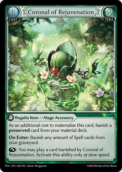 Coronal of Rejuvenation (128) [Promotional Cards] | Card Merchant Takapuna