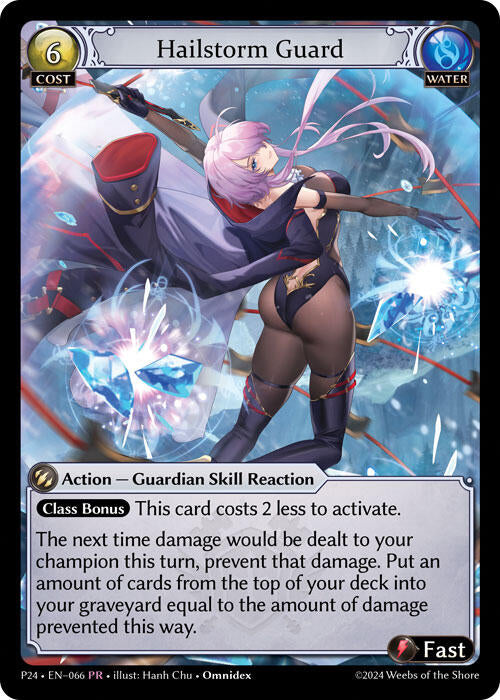 Hailstorm Guard (066) [Promotional Cards] | Card Merchant Takapuna