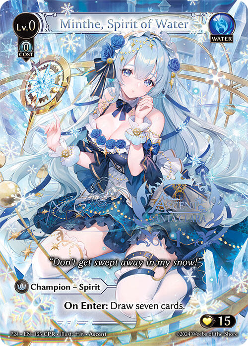 Minthe, Spirit of Water (CPR) (155) [Promotional Cards] | Card Merchant Takapuna