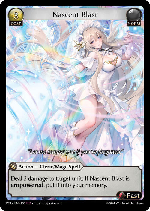 Nascent Blast (158) [Promotional Cards] | Card Merchant Takapuna
