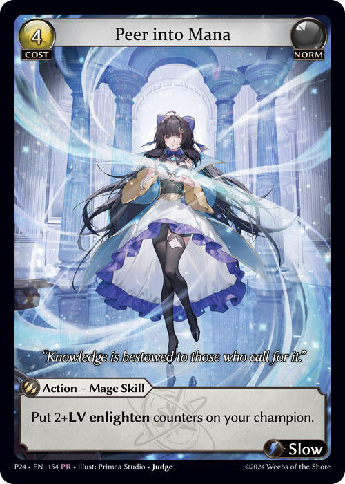 Peer into Mana (154) [Promotional Cards] | Card Merchant Takapuna