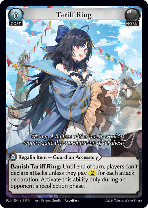 Tariff Ring (115) [Promotional Cards] | Card Merchant Takapuna