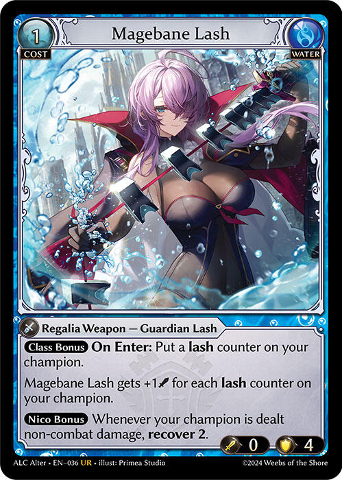 Magebane Lash (036) [Alchemical Revolution Alter Edition] | Card Merchant Takapuna