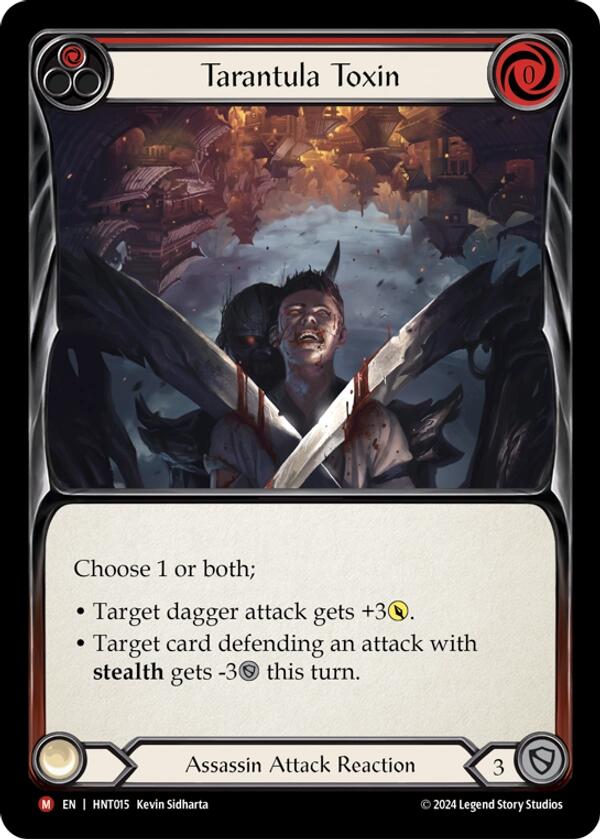 Tarantula Toxin [HNT015] (The Hunted)  Rainbow Foil | Card Merchant Takapuna
