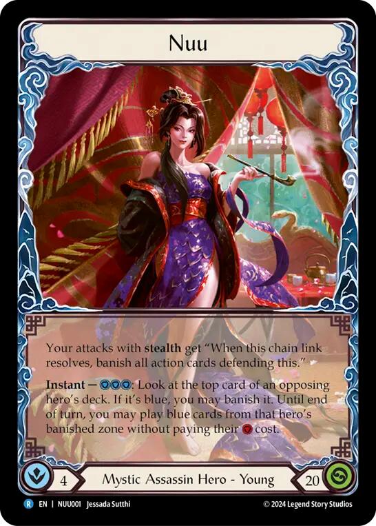 Nuu, Alluring Desire [NUU001] (Part the Mistveil Nuu Blitz Deck)  Rainbow Foil | Card Merchant Takapuna