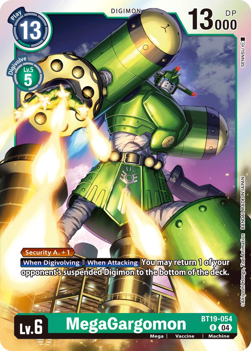MegaGargomon [BT19-054] [Release Special Booster Ver.2.5] | Card Merchant Takapuna