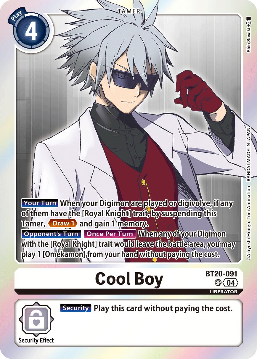 Cool Boy [BT20-091] [Release Special Booster Ver.2.5] | Card Merchant Takapuna
