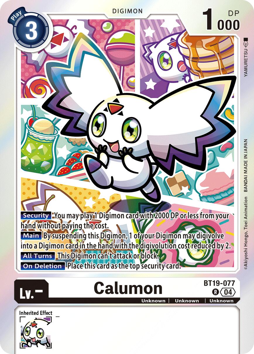 Calumon [BT19-077] [Release Special Booster Ver.2.5] | Card Merchant Takapuna
