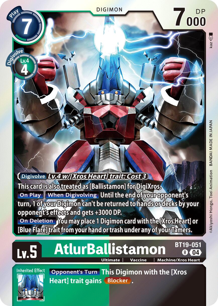 AtlurBallistamon [BT19-051] [Release Special Booster Ver.2.5] | Card Merchant Takapuna