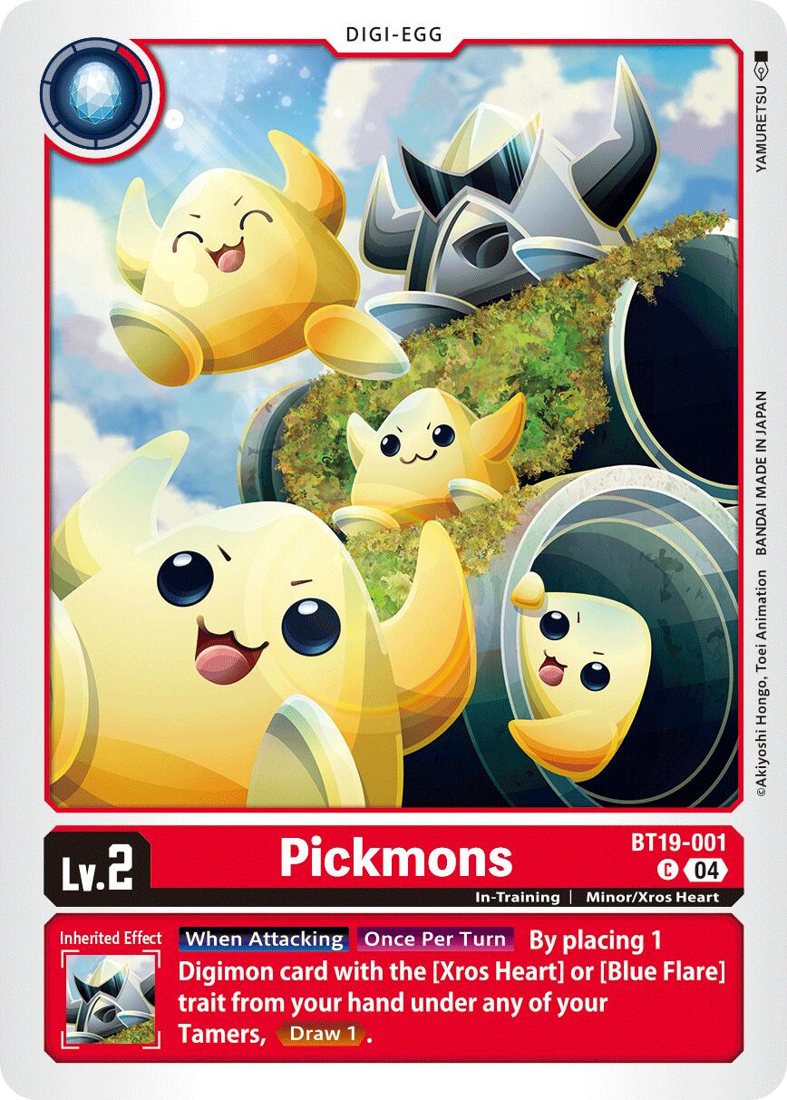 Pickmons [BT19-001] [Release Special Booster Ver.2.5] | Card Merchant Takapuna