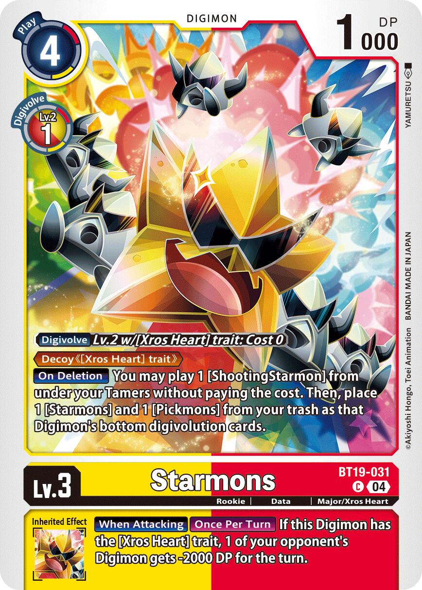 Starmons [BT19-031] [Release Special Booster Ver.2.5] | Card Merchant Takapuna