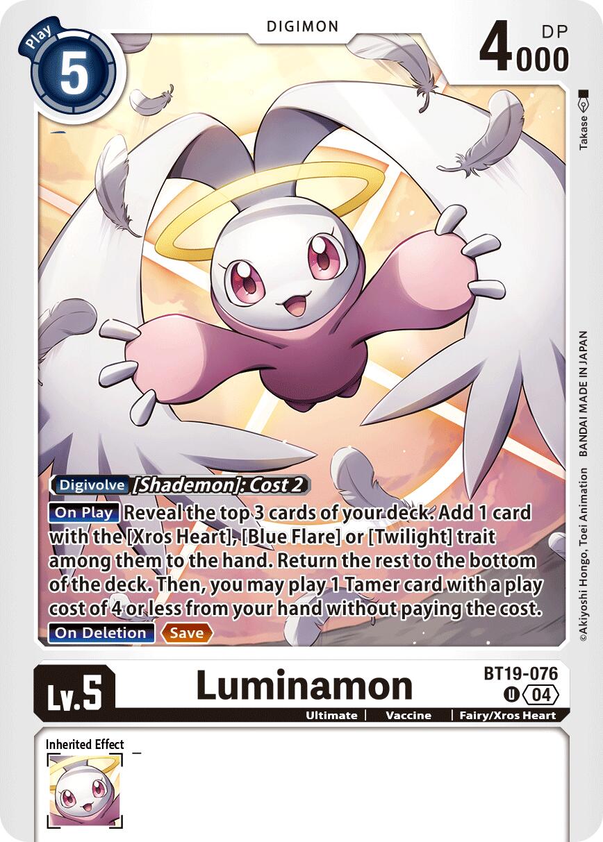 Luminamon [BT19-076] [Release Special Booster Ver.2.5] | Card Merchant Takapuna
