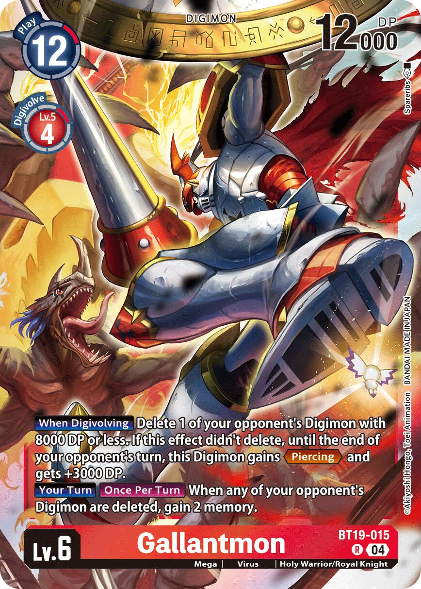 Gallantmon [BT19-015] [Release Special Booster Ver.2.5] | Card Merchant Takapuna