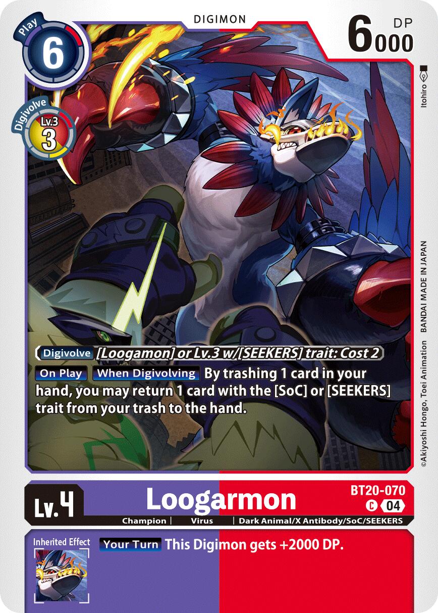 Loogarmon [BT20-070] [Release Special Booster Ver.2.5] | Card Merchant Takapuna