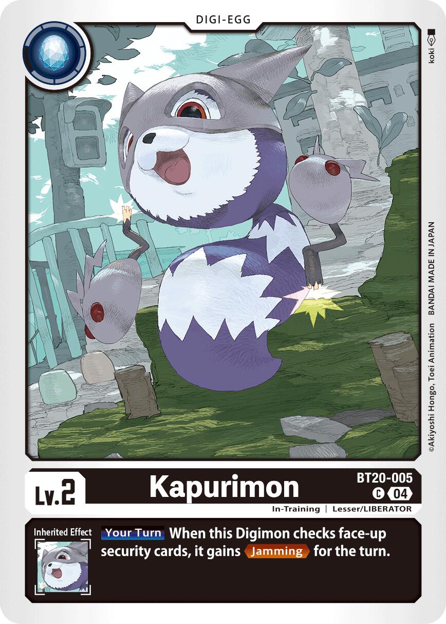 Kapurimon [BT20-005] [Release Special Booster Ver.2.5] | Card Merchant Takapuna