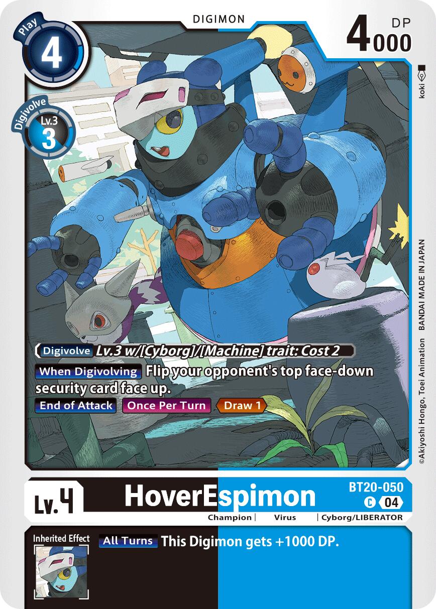 HoverEspimon [BT20-050] [Release Special Booster Ver.2.5] | Card Merchant Takapuna