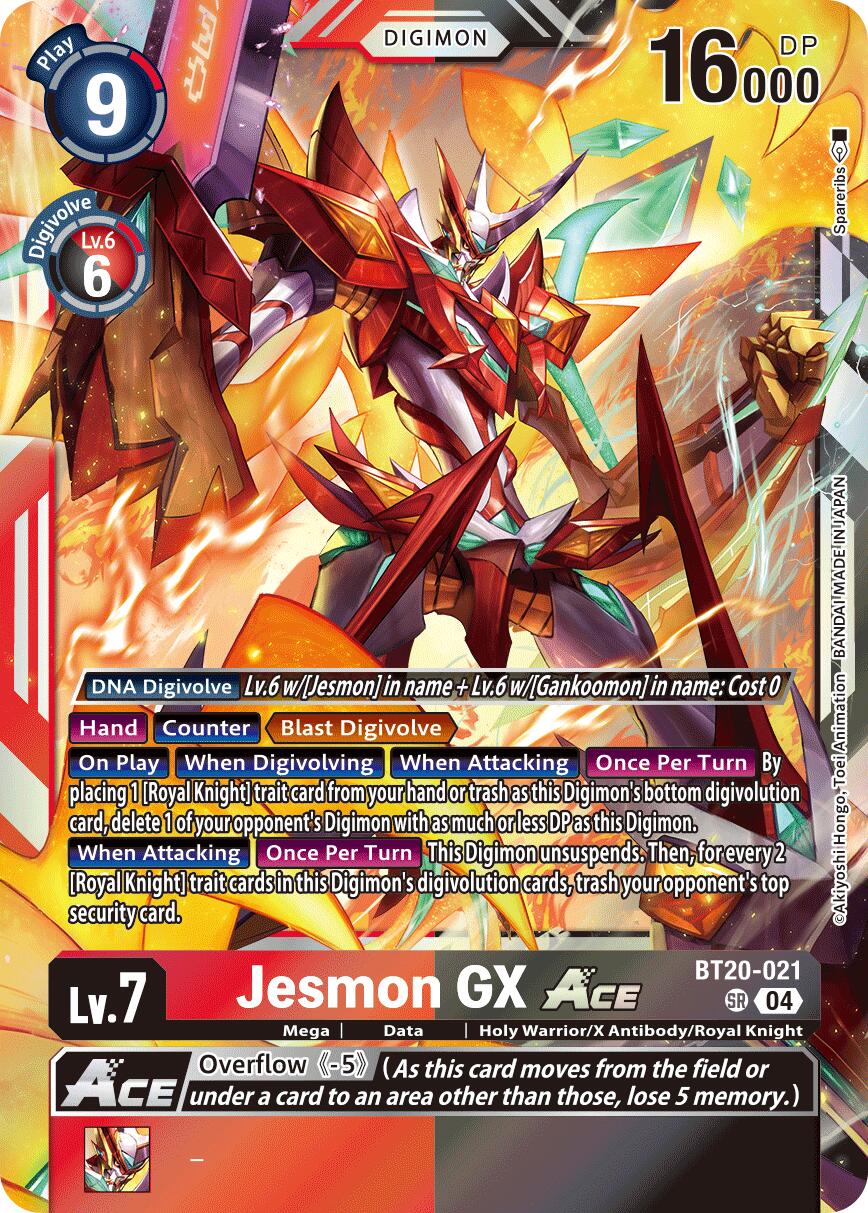 Jesmon GX ACE [BT20-021] [Release Special Booster Ver.2.5] | Card Merchant Takapuna
