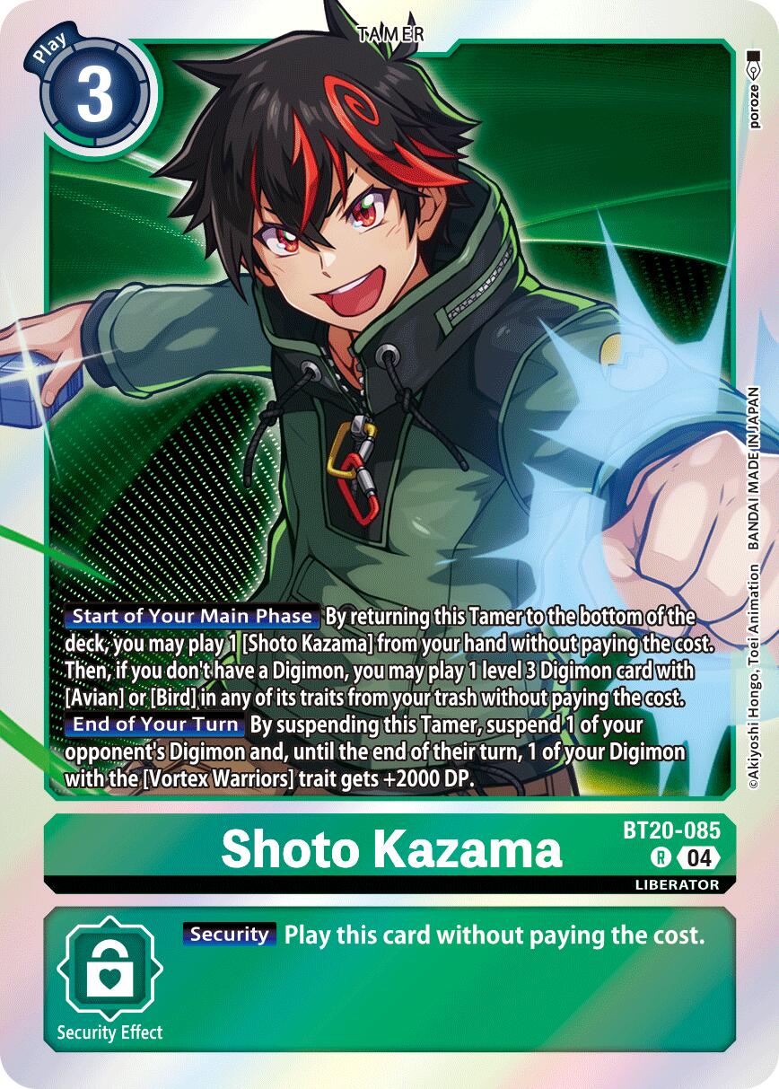Shoto Kazama [BT20-085] [Release Special Booster Ver.2.5] | Card Merchant Takapuna
