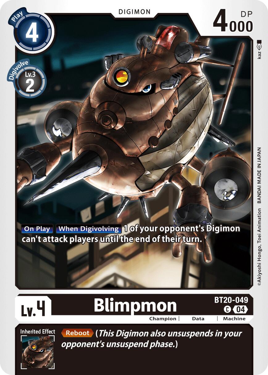 Blimpmon [BT20-049] [Release Special Booster Ver.2.5] | Card Merchant Takapuna