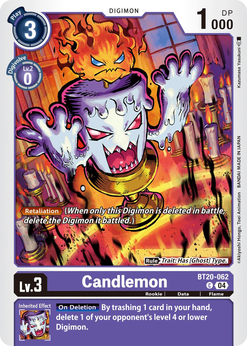 Candlemon [BT20-062] - BT20-062 [Release Special Booster Ver.2.5] | Card Merchant Takapuna
