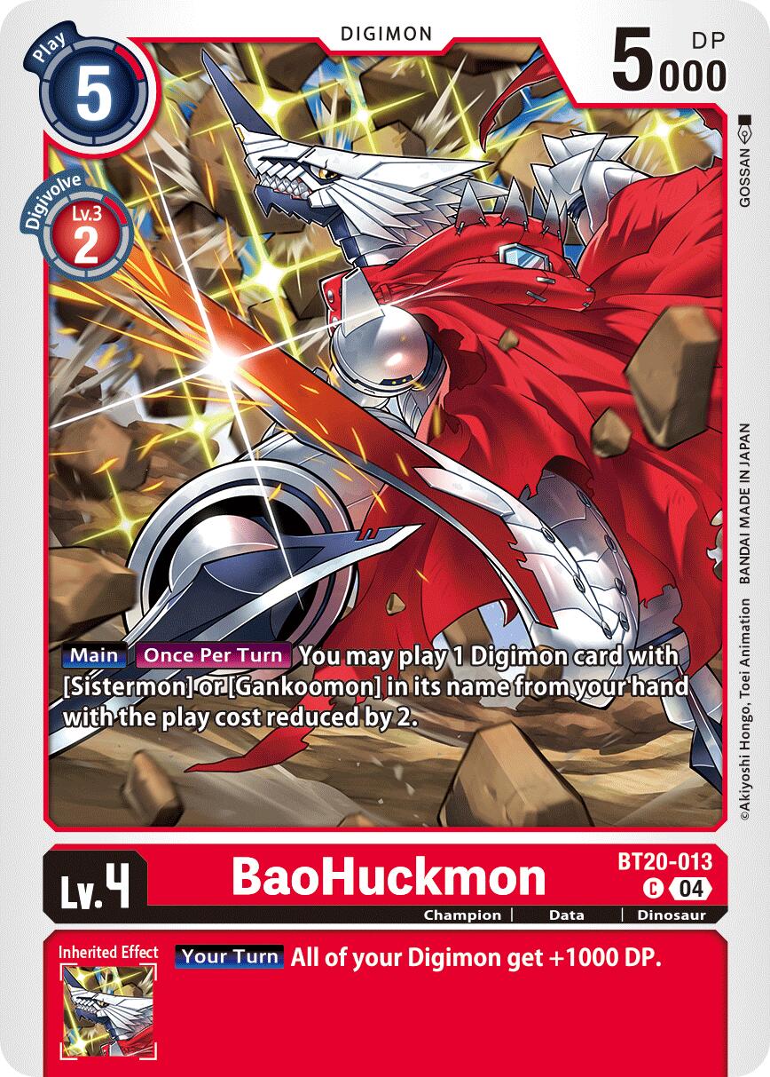 BaoHuckmon [BT20-013] [Release Special Booster Ver.2.5] | Card Merchant Takapuna