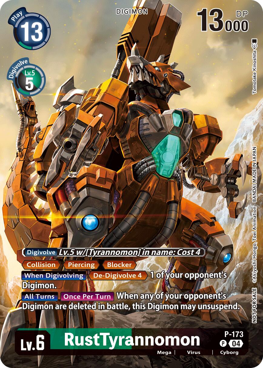 RustTyrannomon [P-173] (Update Pack 2025) [Release Special Booster Ver.2.5] | Card Merchant Takapuna