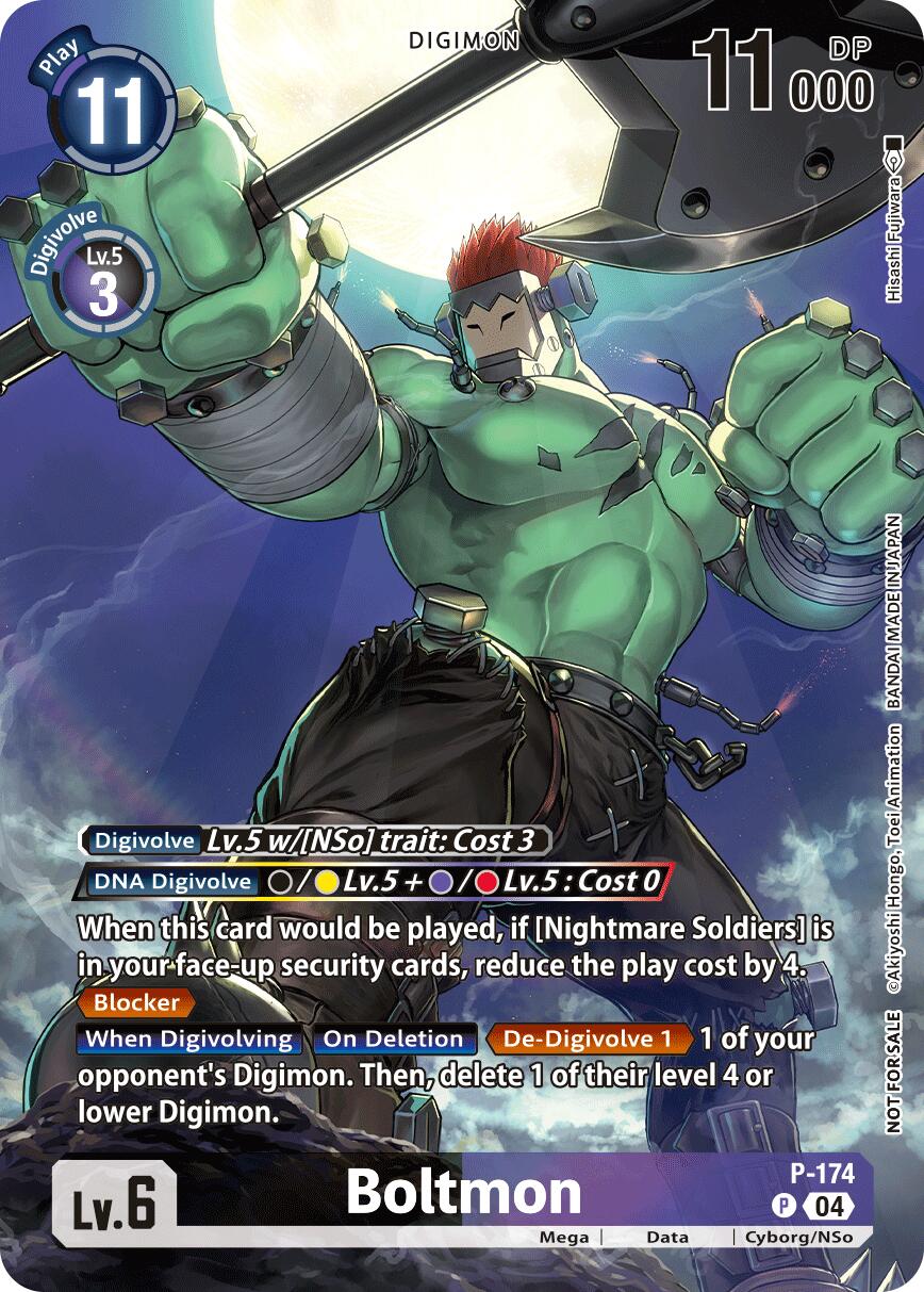 Boltmon [P-174] (Update Pack 2025) [Release Special Booster Ver.2.5] | Card Merchant Takapuna